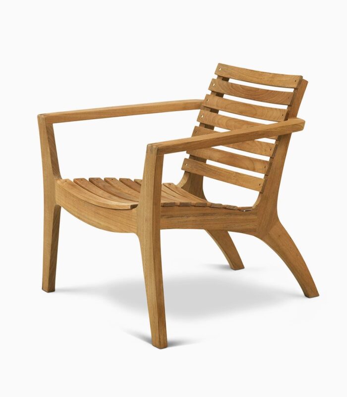 The brown classic wooden chair