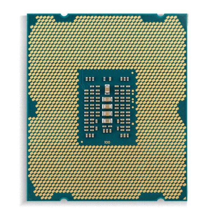 A computer processor with the same image on top of it.