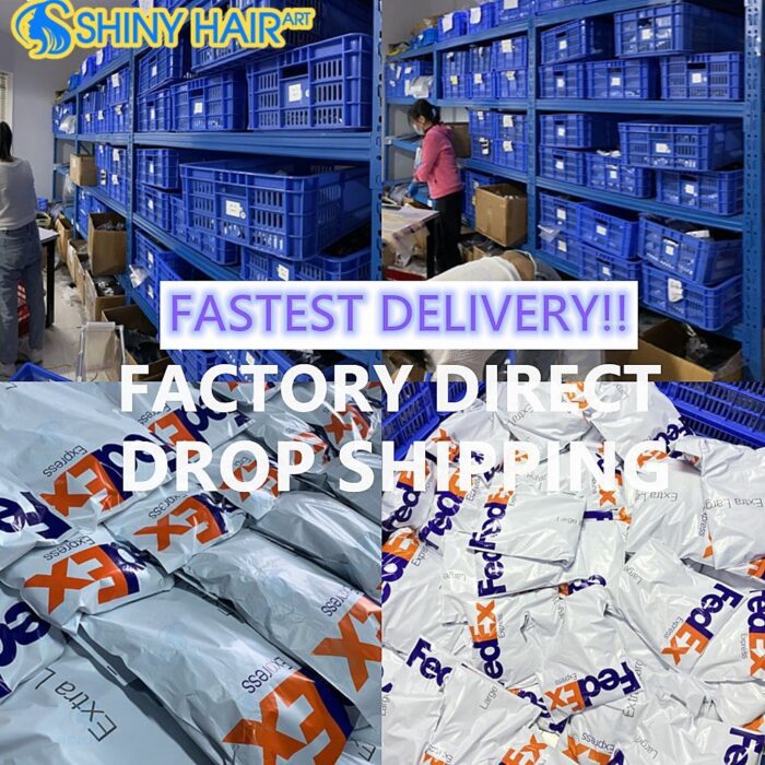 A factory direct drop shipping service is fast delivery